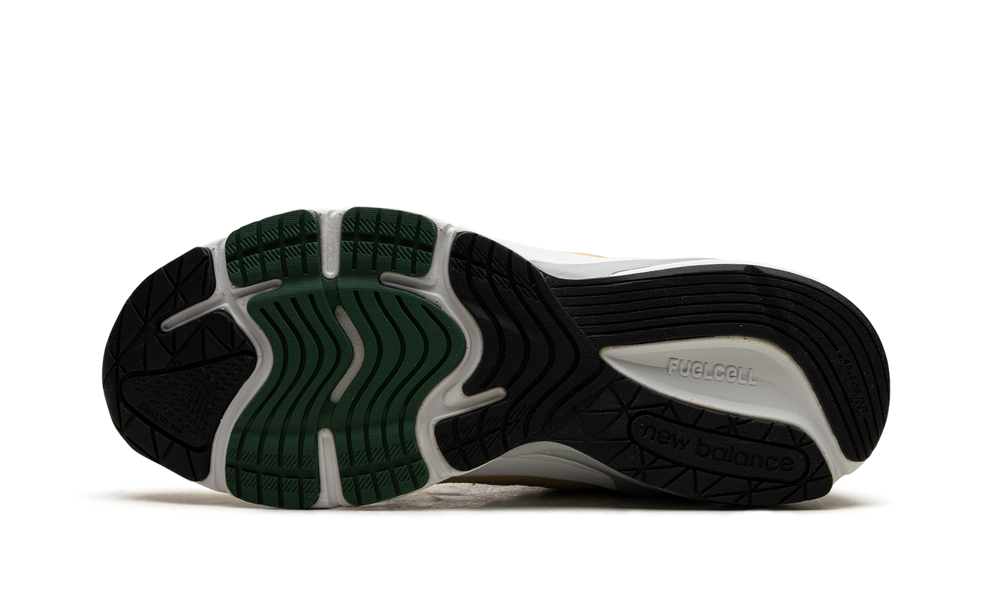 990 "Pale Yellow/Forest Green"