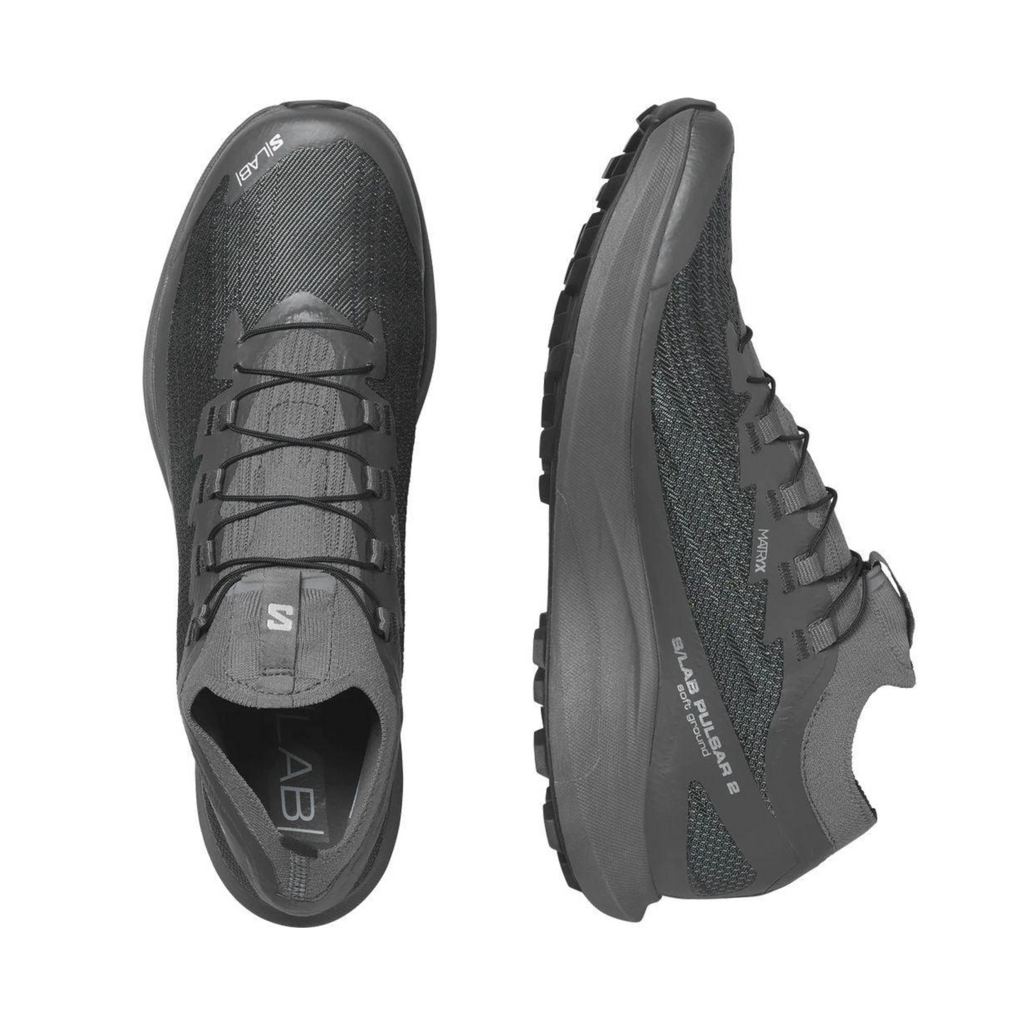 Salomon Unisex's S/Lab Pulsar 2 SG Trail Running Shoes (Quiet Shade/Magent/Black)