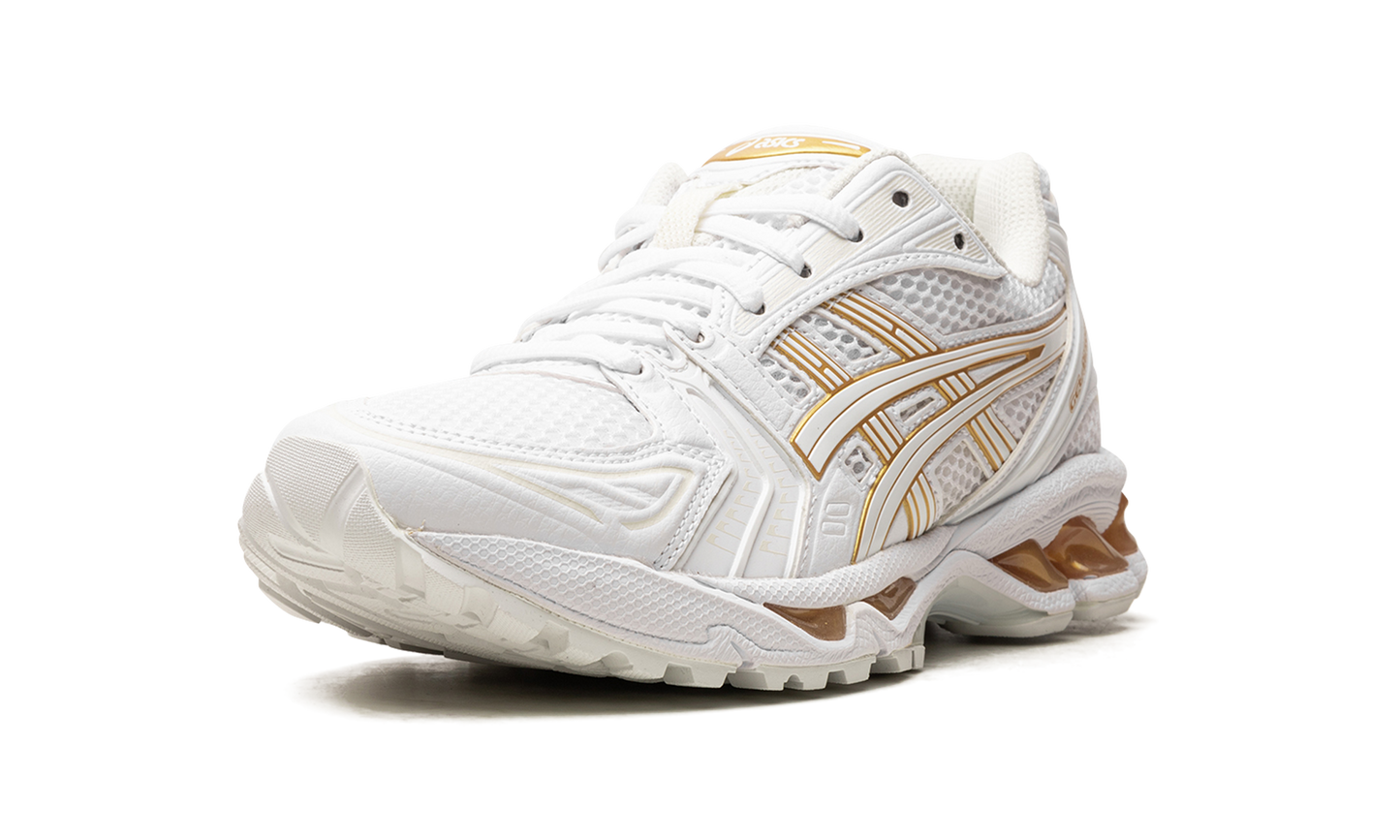 GEL KAYANO 14 WMNS "White / Gold"