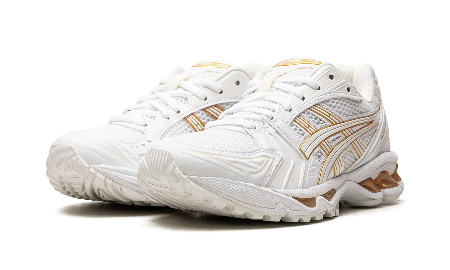 GEL KAYANO 14 WMNS "White / Gold"