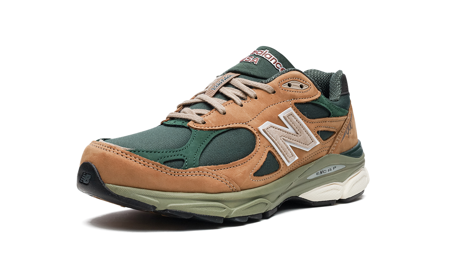 990v3 "Made in USA - Tan / Green"