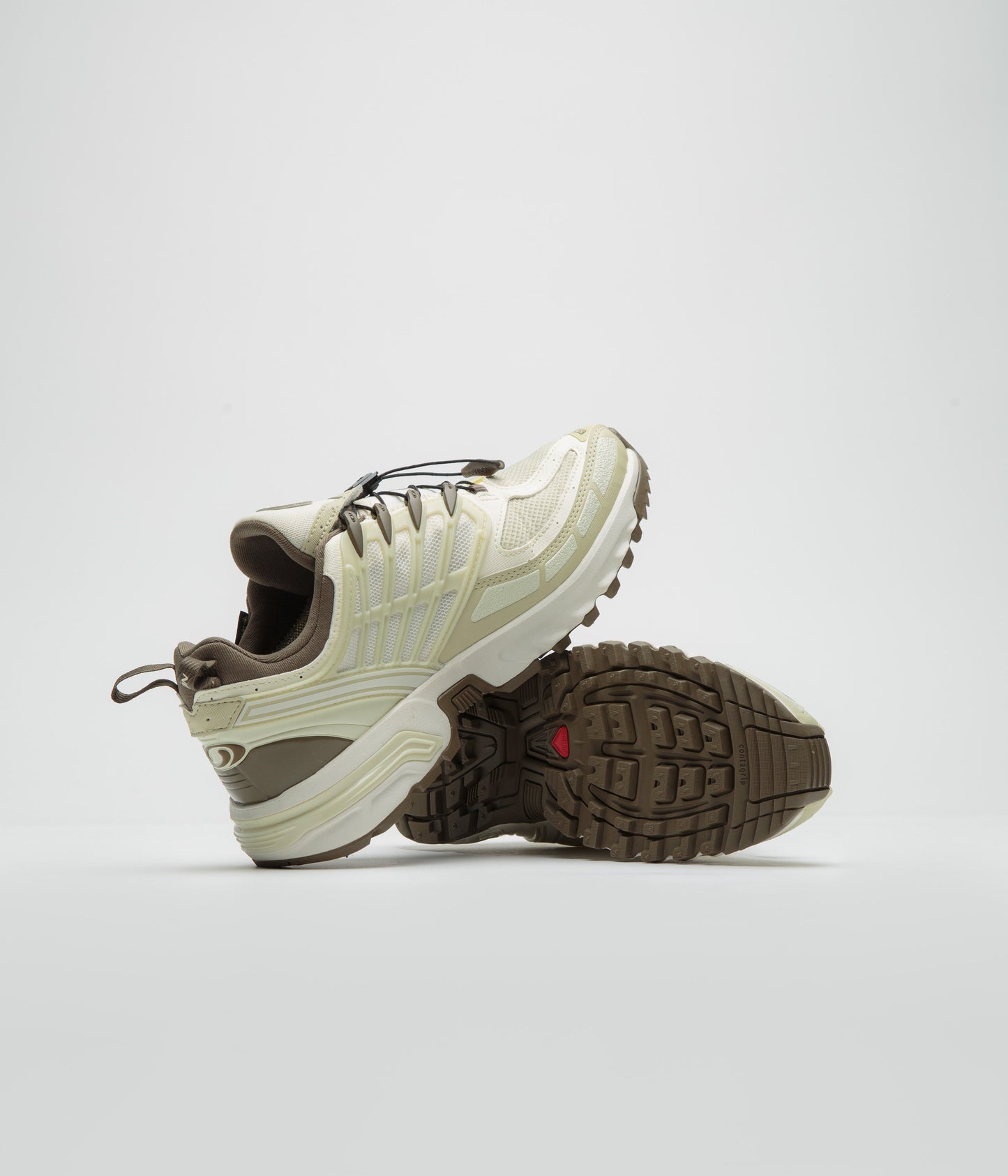 Salomon ACS Pro GTX Shoes - Vanilla Ice / Green Haze / Stone Gray