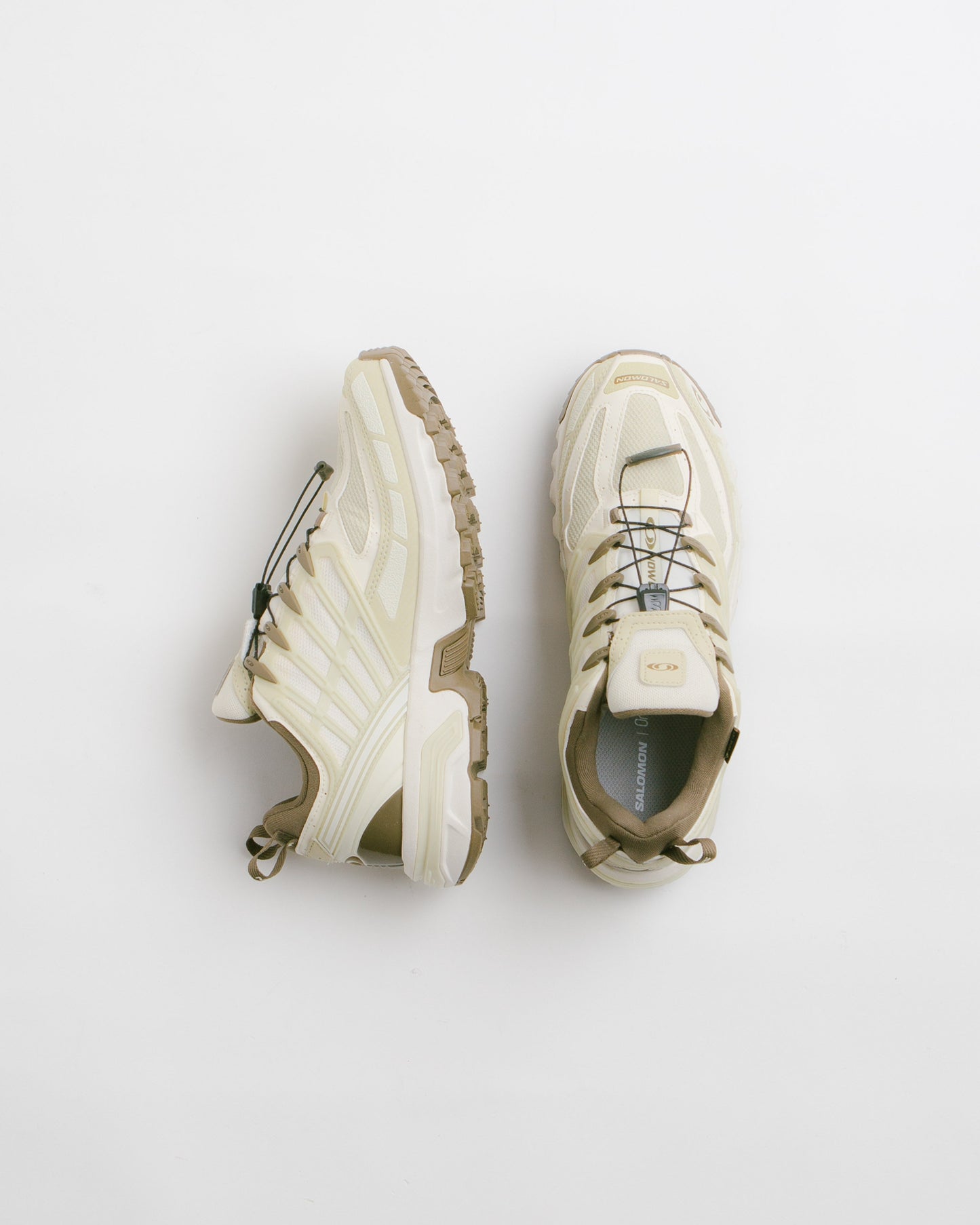 Salomon ACS Pro GTX Shoes - Vanilla Ice / Green Haze / Stone Gray