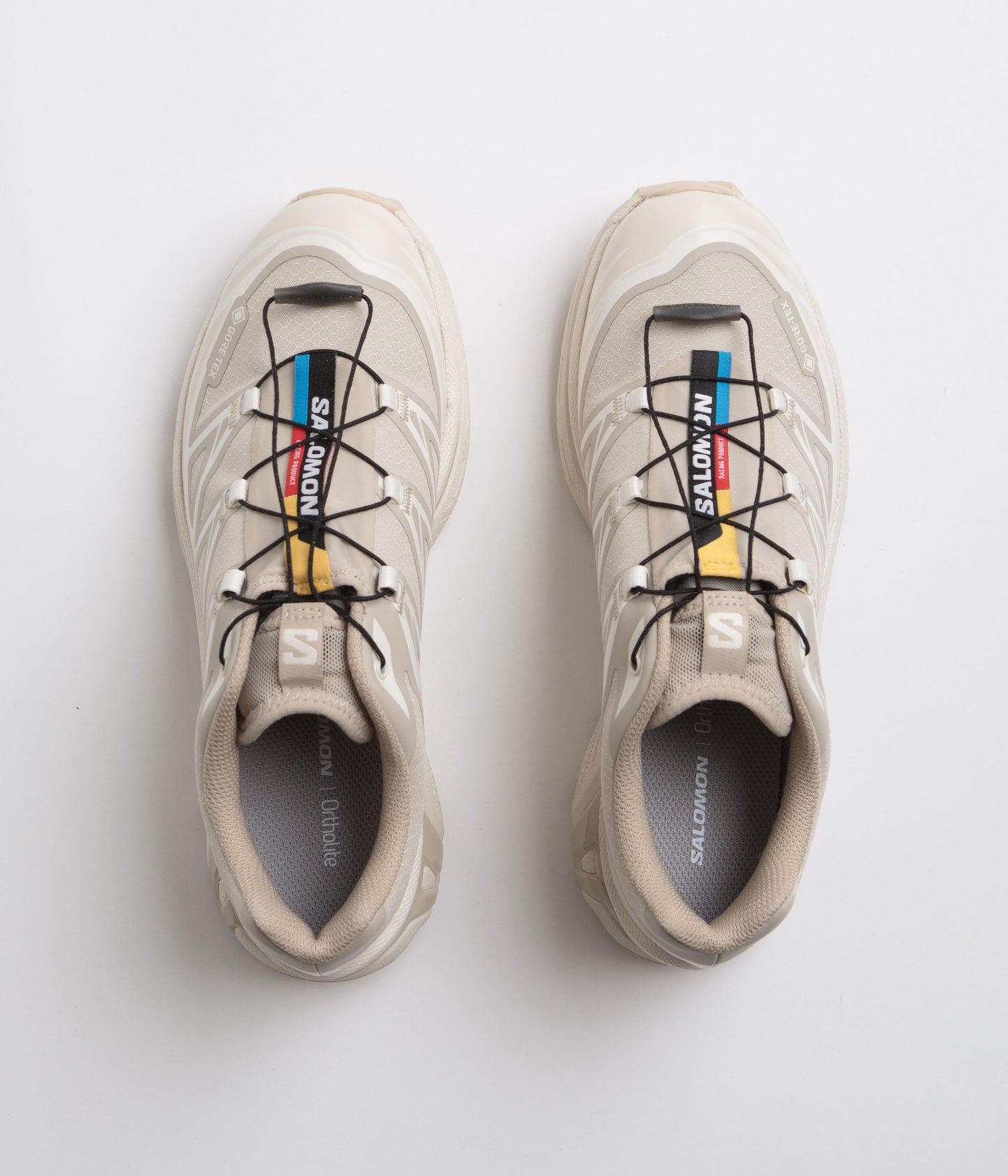 Salomon XT-6 GTX Shoes - Oxford Tan / Almond Milk / Safari