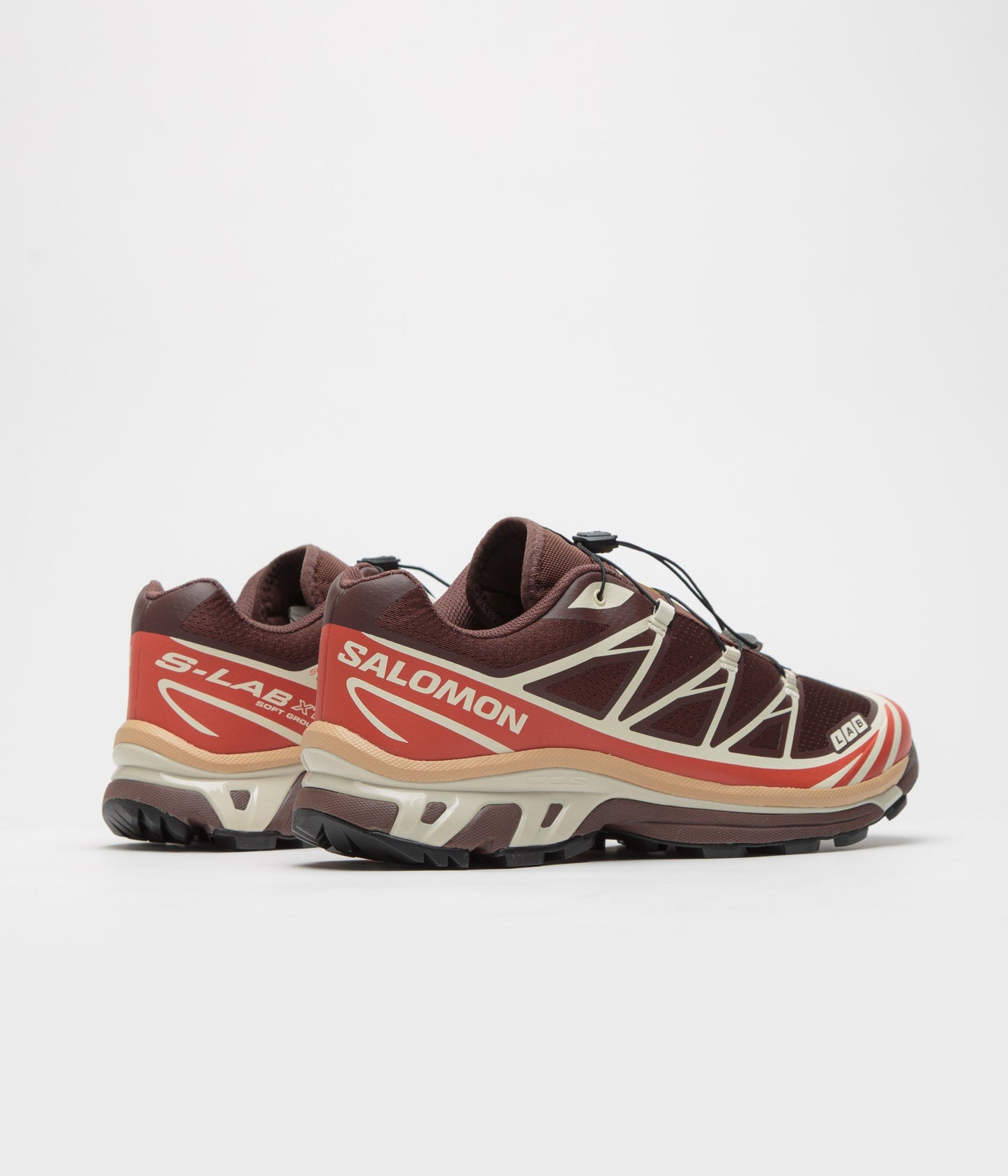 Salomon XT-6 Shoes - Roasted Clay / Burnt Ochre / Almond Milk