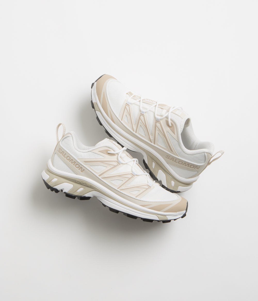 Salomon XT-6 Expanse Shoes - White / Rainy Day / Oxford Tan