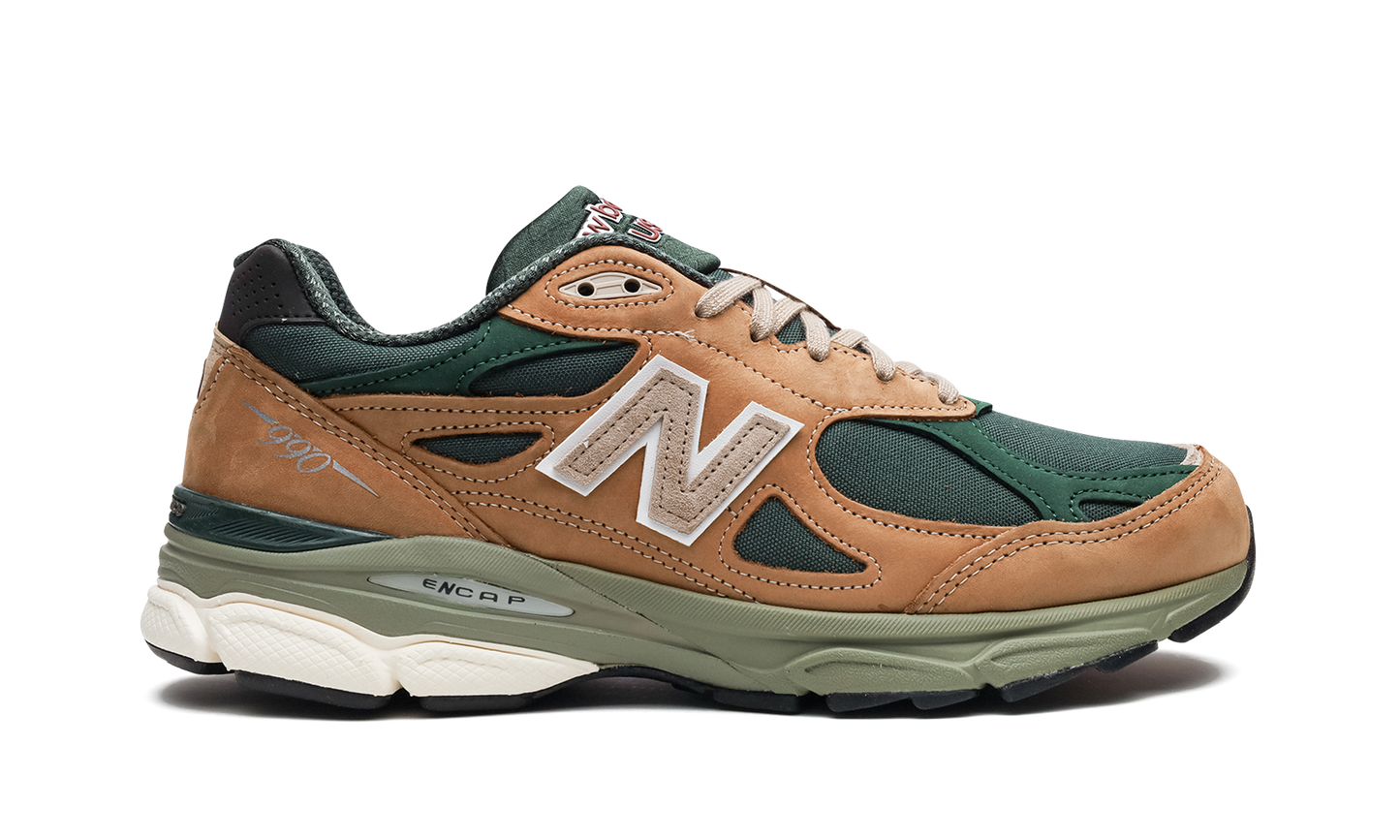 990v3 "Made in USA - Tan / Green"