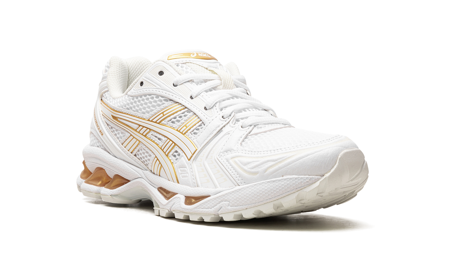 GEL KAYANO 14 WMNS "White / Gold"
