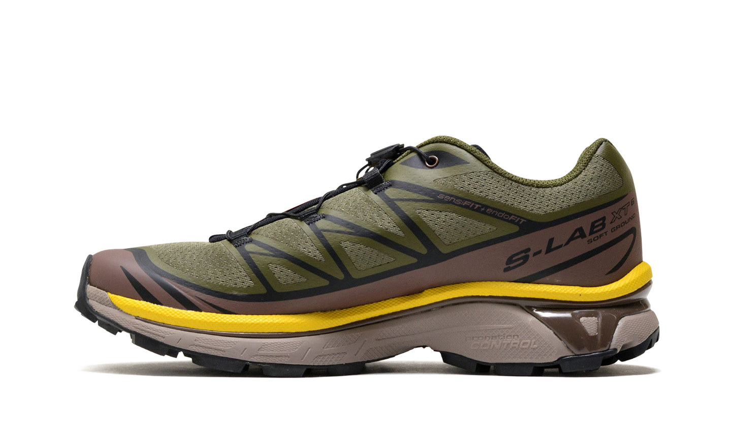 Salomon XT-6 "Olive Night Black Sulphur"