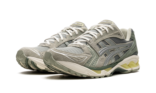 GEL KAYANO 14 "Olive Grey Pure Silver"