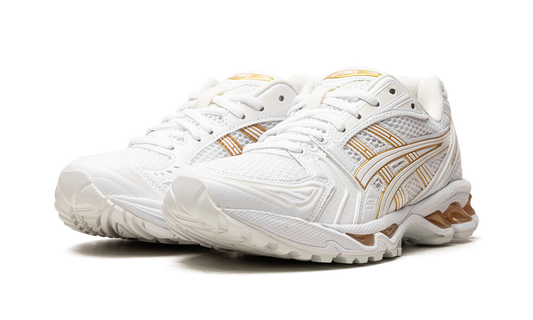 GEL KAYANO 14 WMNS "White / Gold"
