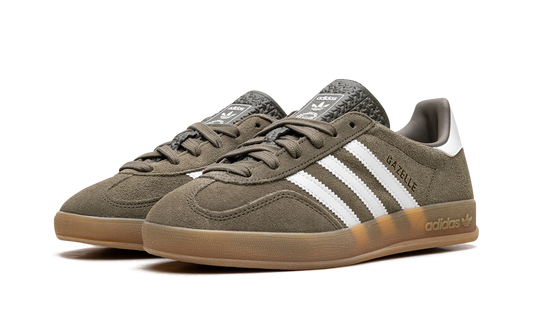 Gazelle Indoor "Olive Strata Cloud White Gum"
